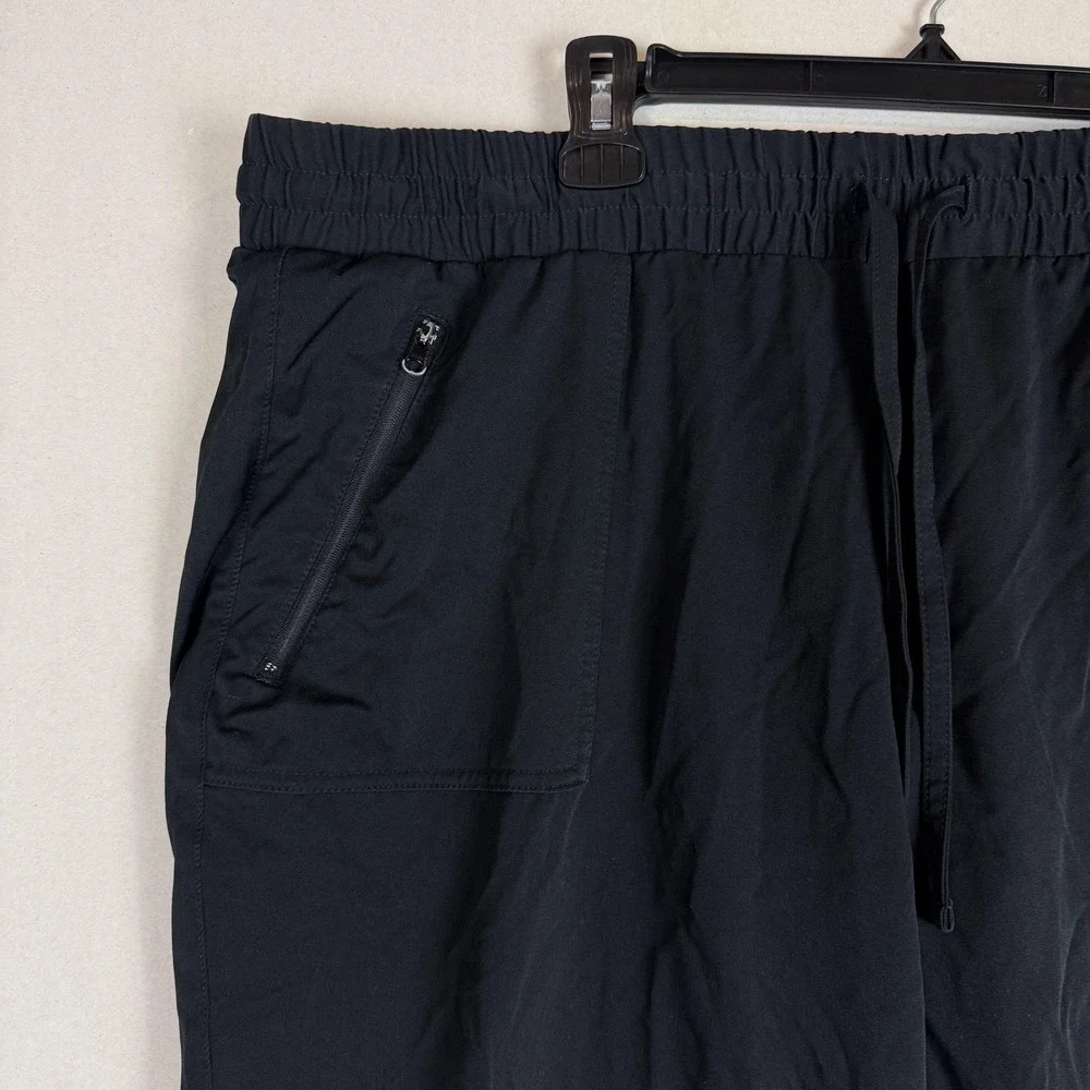 Magellan Outdoors Pants Womens 1X Black Jogger Lost Pines Water Repellent Hiking